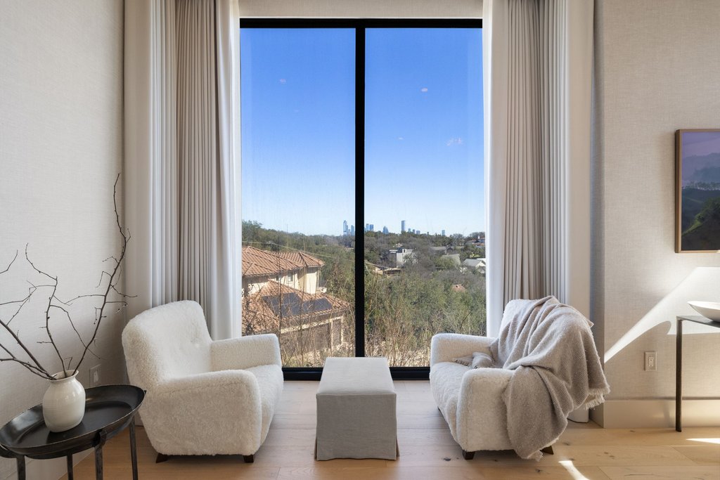 5 Inwood Cove Austin, TX 78746 - Photo 25 of 39 Sitting room featuring wood finished floors