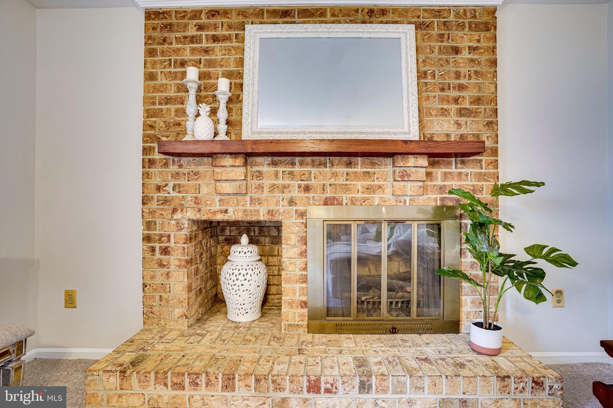 8000 Daffodil Court Springfield, VA 22152 - Photo 14 of 43 Beautiful Fireplace