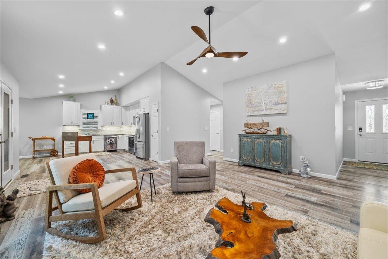 7 Oak View Drive Staunton, VA 24401 - Photo 1 of 53 a living room with furniture and kitchen view