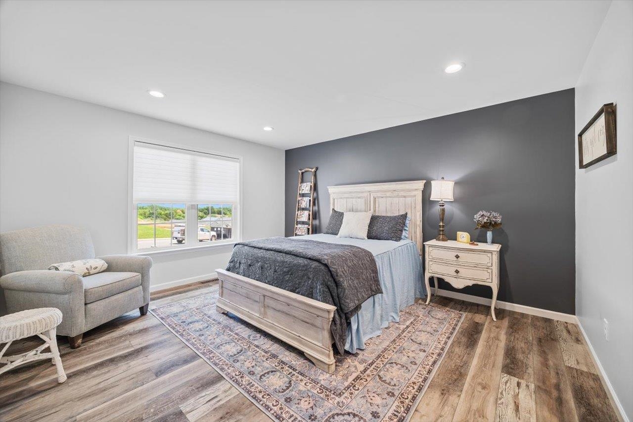 7 Oak View Drive Staunton, VA 24401 - Photo 15 of 53 a bedroom with a large bed and a couch