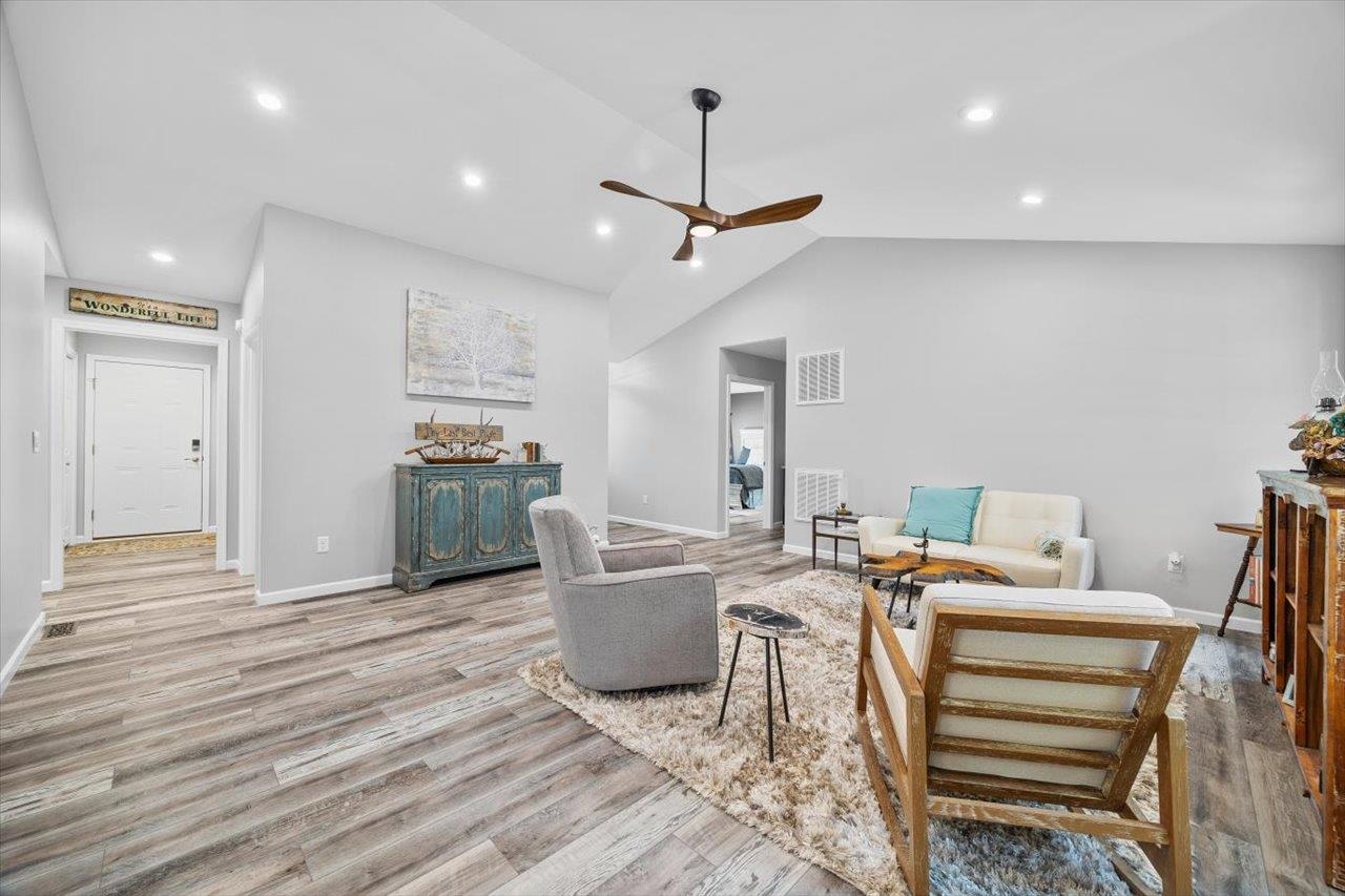 7 Oak View Drive Staunton, VA 24401 - Photo 25 of 53 a living room with furniture and a wooden floor