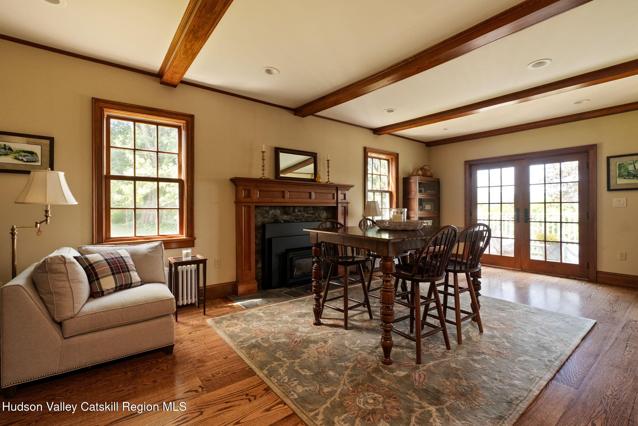 16 Carriage House Road Catskill, NY 12414 - Photo 11 of 74 Wood Stove in Dining room