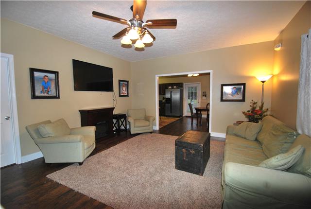 317 Maxwell Branch Road Cottontown, TN 37048 - Photo 22 of 22 Living Room has 10 foot ceilings and open floorplan concept makes for easy entertaining