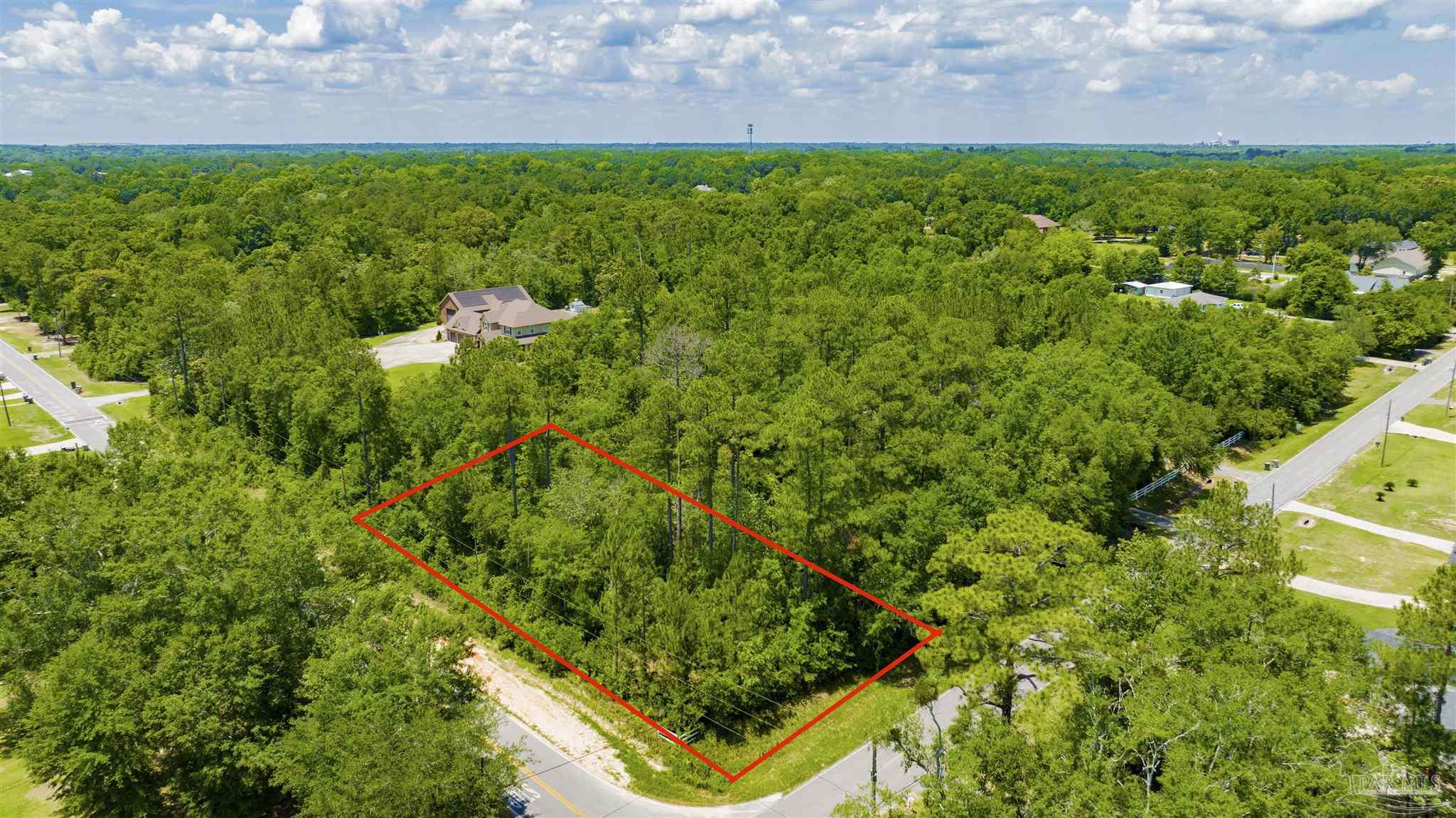 3195 Stefani Road Cantonment, FL 32533 - Photo 10 of 10 a view of a yard with plants