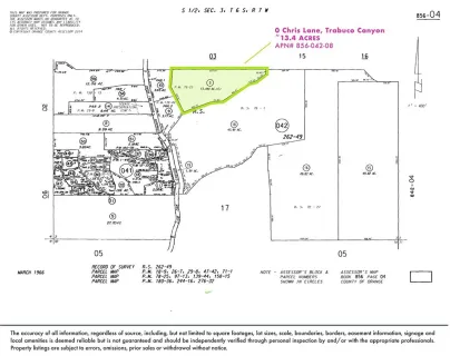 $425,000 | 0 Chris Trabuco Canyon, Trabuco Canyon, CA 92679