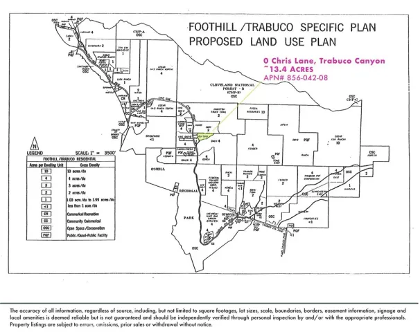 $425,000 | 0 Chris Trabuco Canyon, Trabuco Canyon, CA 92679