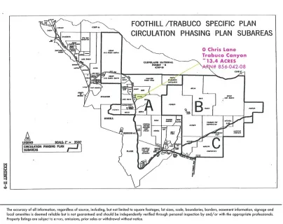 $425,000 | 0 Chris Trabuco Canyon, Trabuco Canyon, CA 92679