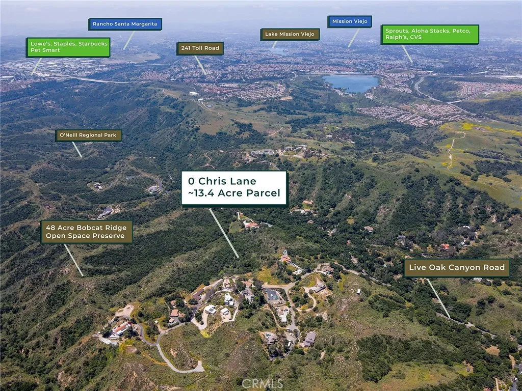 0 Chris Trabuco Canyon Trabuco Canyon, CA 92679 - Photo 7 of 58 a sign that is sitting on a brick wall