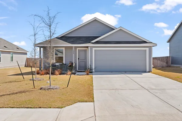 a view of a house with patio