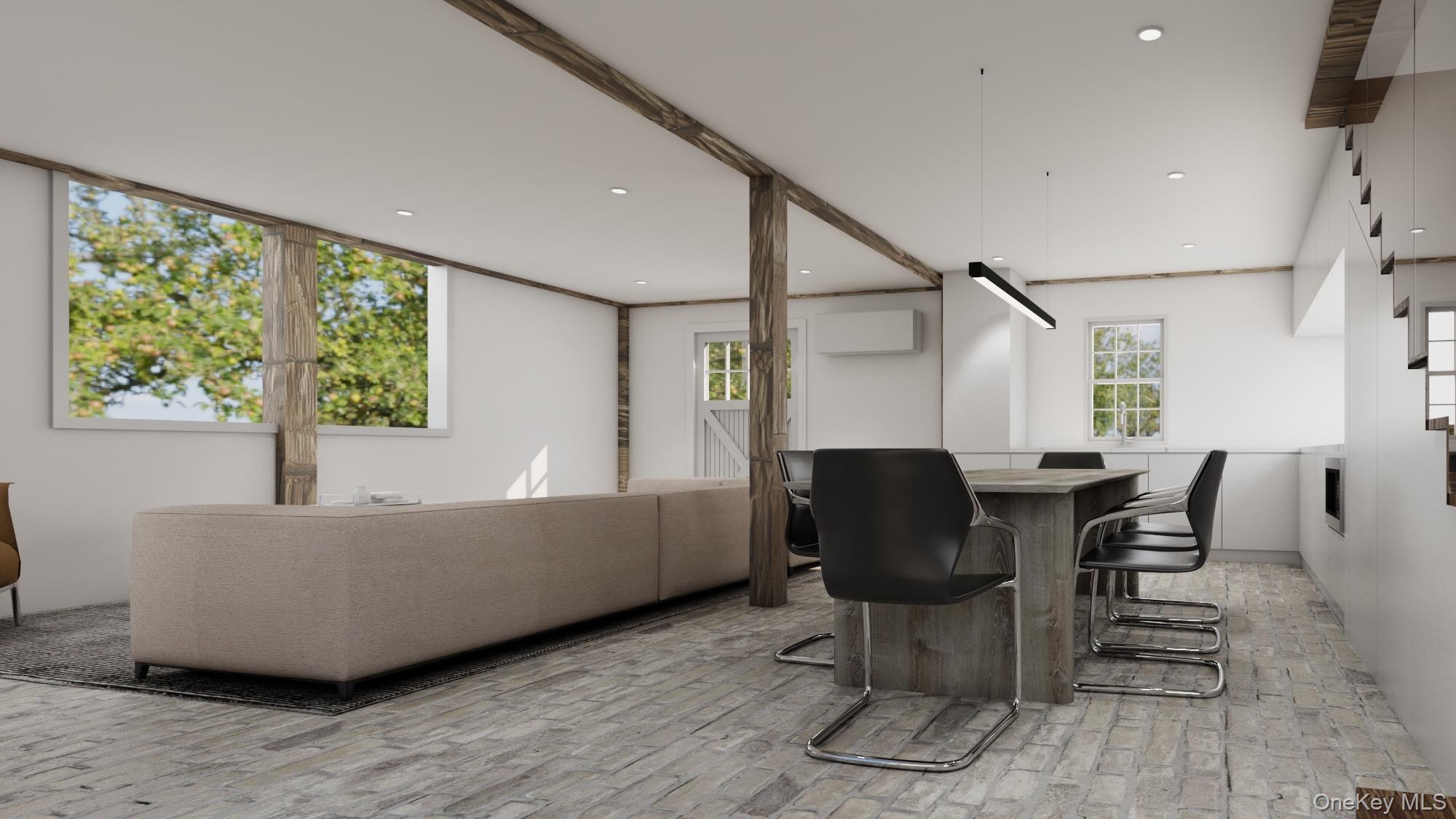 310 Mt Holly Road Katonah, NY 10536 - Photo 20 of 33 The Carriage House - First Level - Rendering of Permitted Design Plans