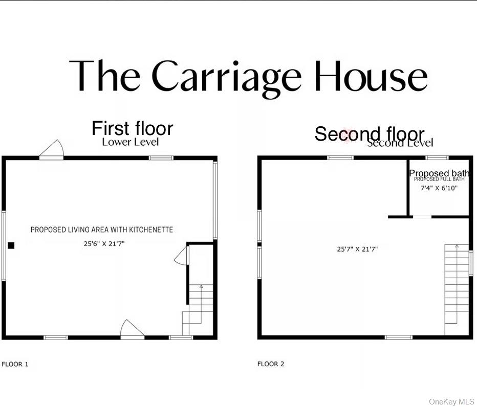310 Mt Holly Road Katonah, NY 10536 - Photo 33 of 33 The Carriage House Floor Plans