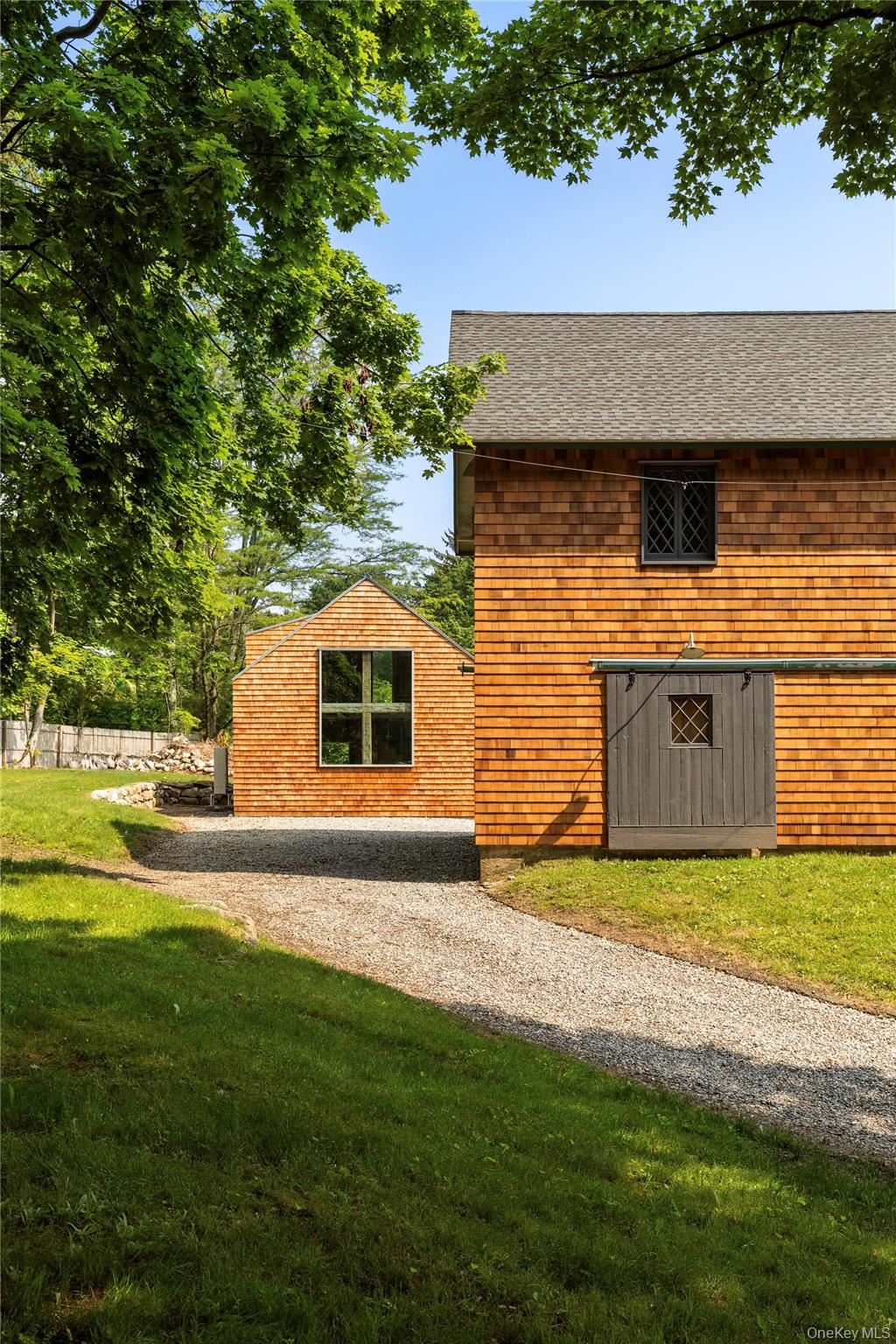 310 Mt Holly Road Katonah, NY 10536 - Photo 8 of 33 Entry View from Barn to Carriage House