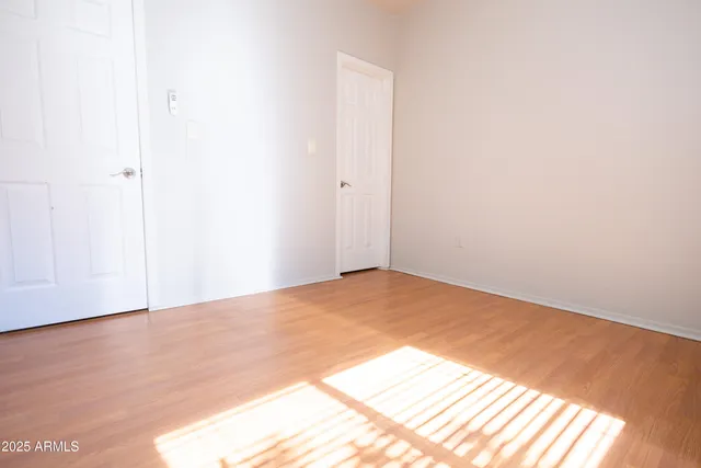 a view of empty room