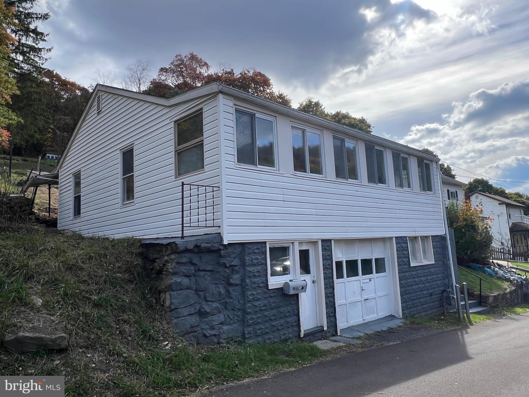 43 High Street Lonaconing, MD 21539 - Photo 2 of 20 FRONT VIEW WITH BASEMENT GARAGE