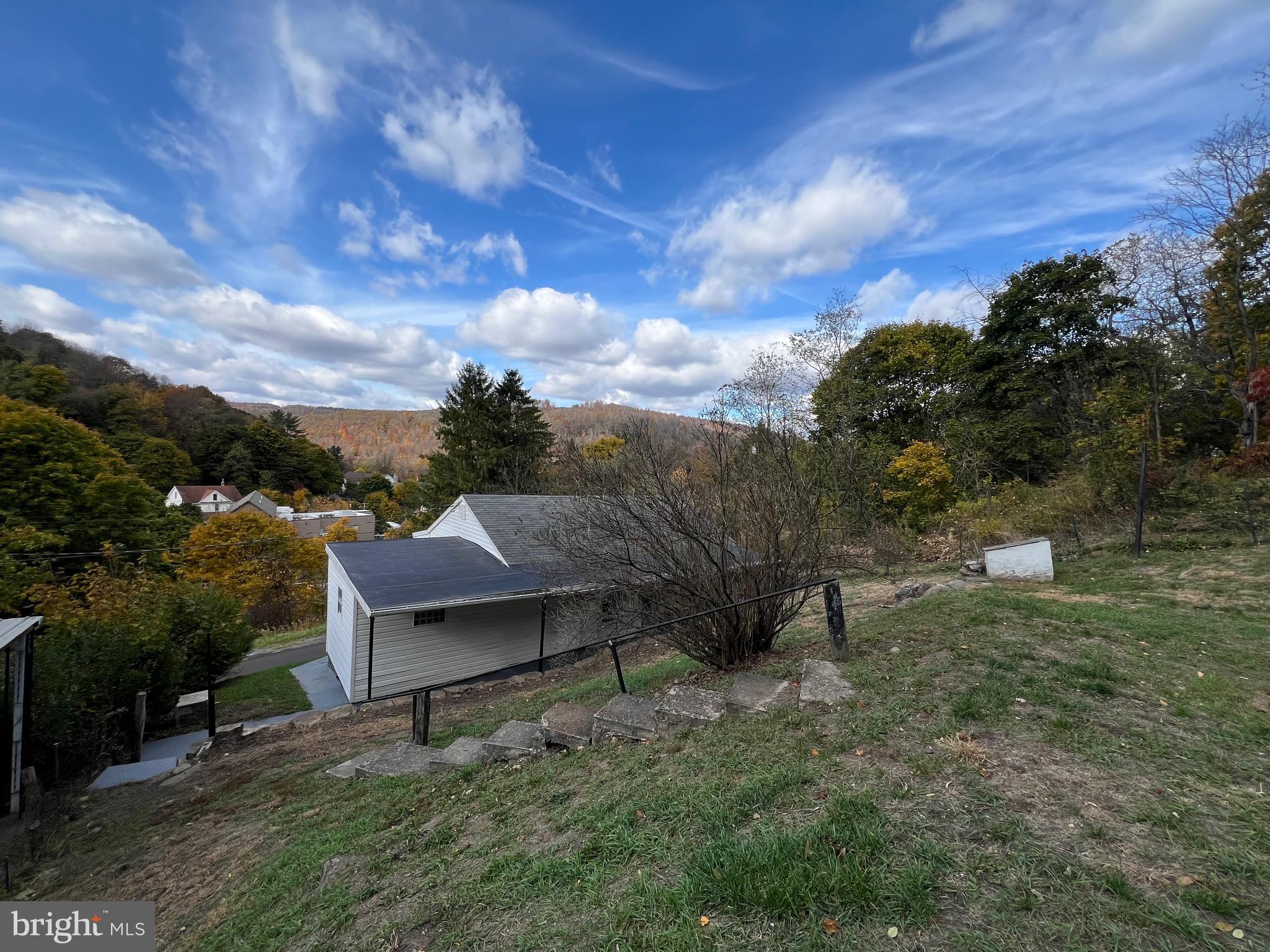 43 High Street Lonaconing, MD 21539 - Photo 5 of 20 BACK YARD VIEW