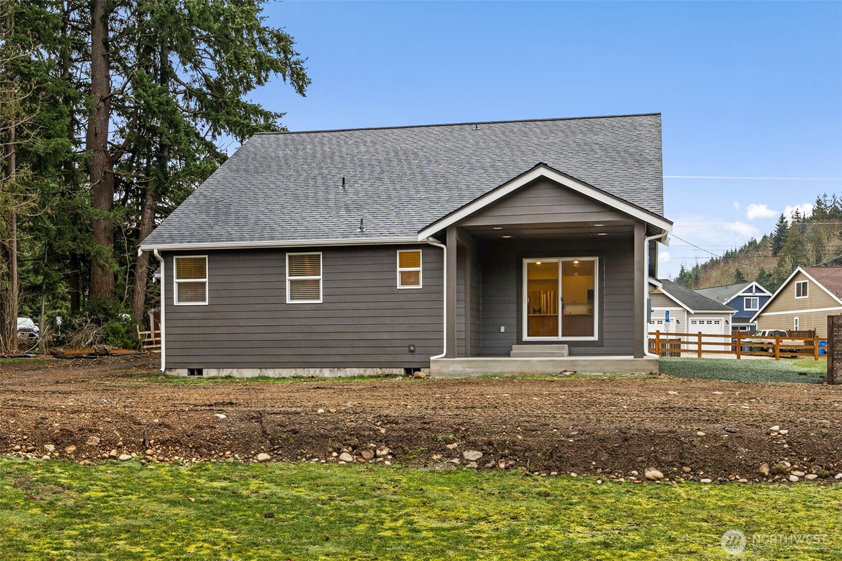 401 Pershing Avenue Carbonado, WA 98323 - Photo 23 of 38 a front view of a house with garden