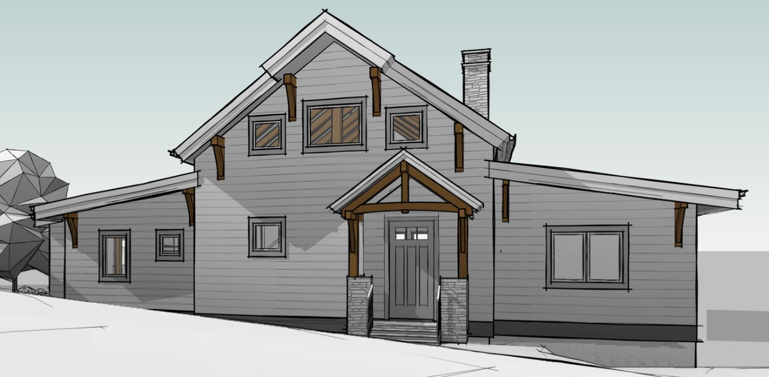 15722 Lower Colfax Road Grass Valley, CA 95945 - Photo 2 of 24 a front view of a house with a garage