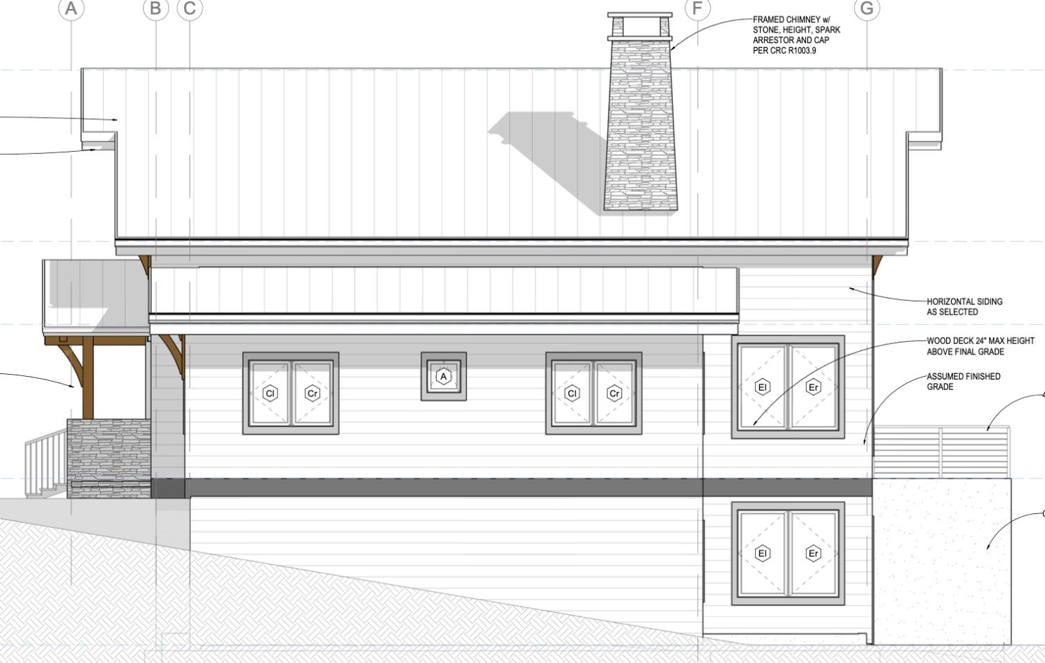 15722 Lower Colfax Road Grass Valley, CA 95945 - Photo 3 of 24 a black and white photo of a living room