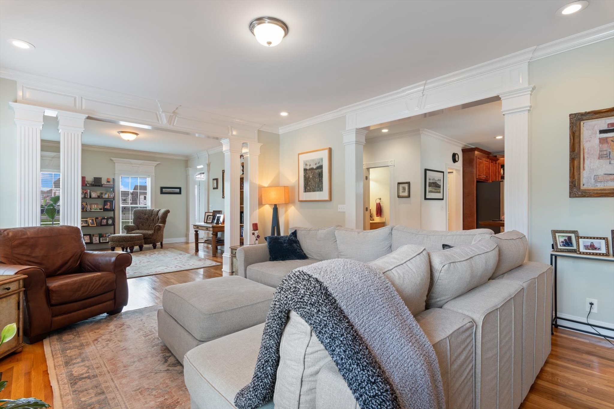 2910 Sulphur Springs Road Murfreesboro, TN 37129 - Photo 14 of 44 a living room with furniture and a large window