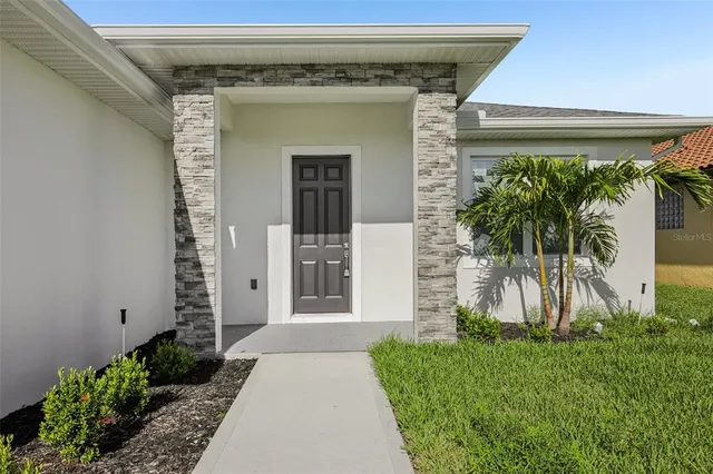 a front view of a house with a porch