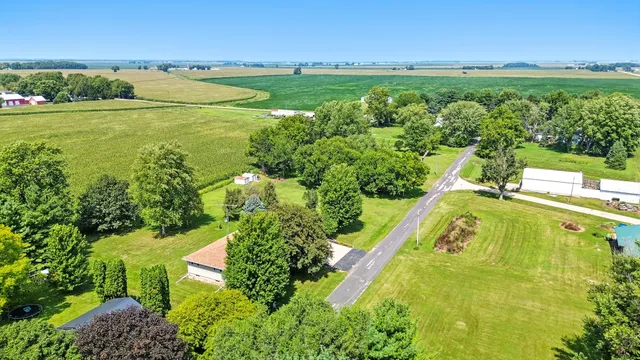 a view of an outdoor space and a lake view