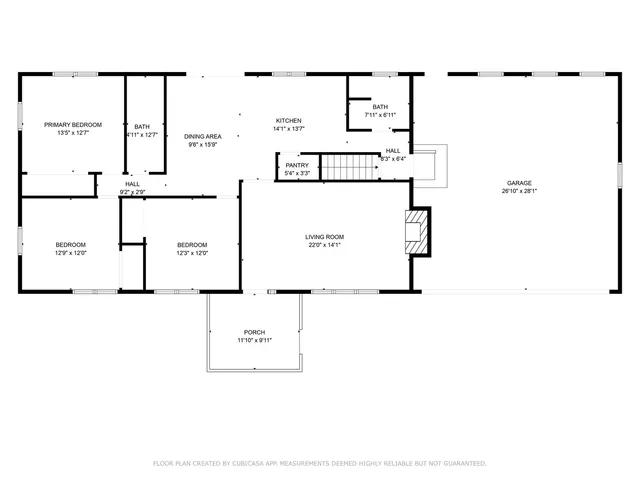 a picture of a floor plan