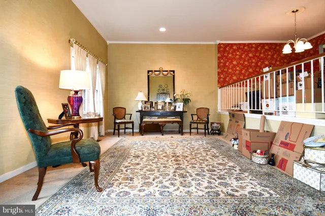 a living room filled with furniture and a couch