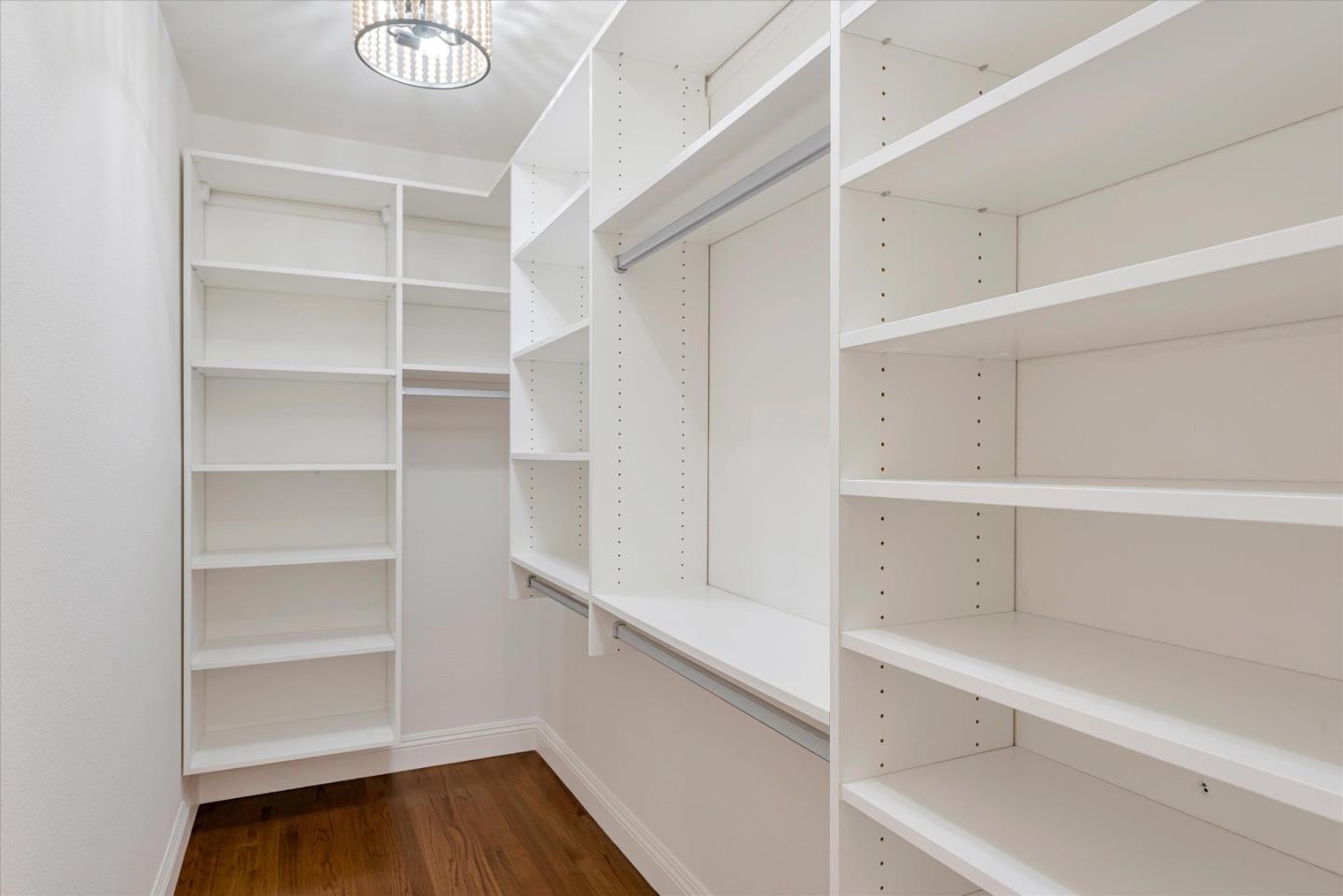 1314 Crestfield Drive San Jose, CA 95125 - Photo 29 of 43 a view of walk in closet with empty racks