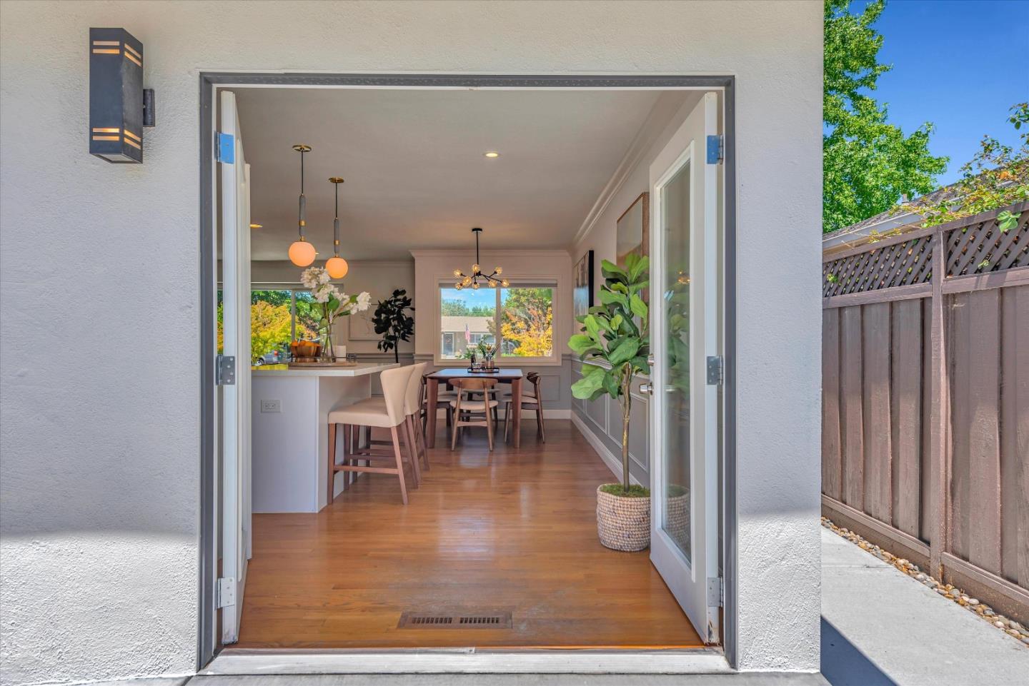 1314 Crestfield Drive San Jose, CA 95125 - Photo 33 of 43 a view of a dining room with furniture window and wooden floor