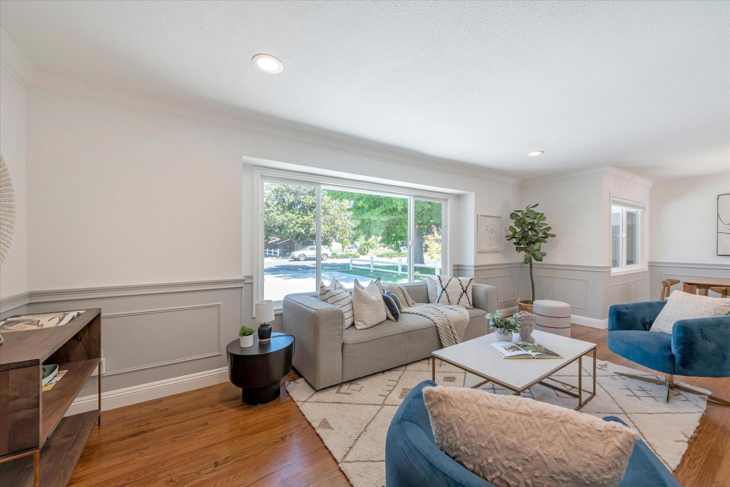 1314 Crestfield Drive San Jose, CA 95125 - Photo 4 of 43 a living room with furniture and a large window