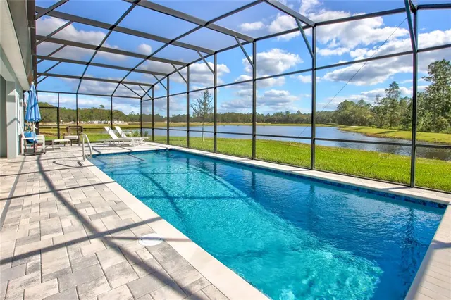 a view of a backyard of a house