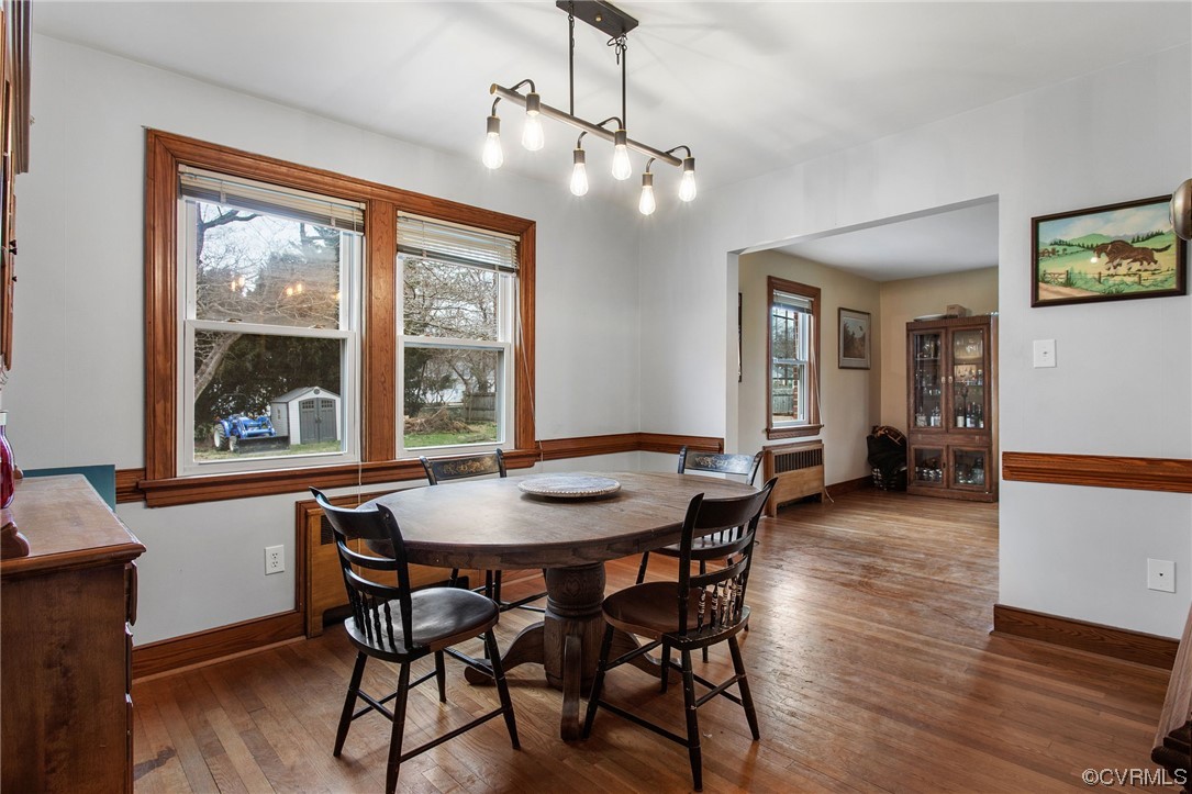 5920 Brookfield Road Richmond, VA 23227 - Photo 13 of 35 Dining area with dark wood-type flooring