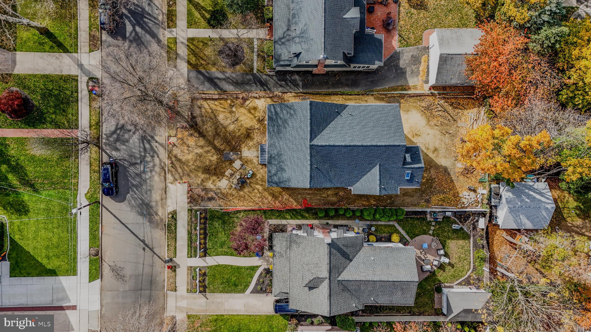 123 Hawthorne Avenue Haddonfield, NJ 08033 - Photo 4 of 4 a aerial view of a house with large trees