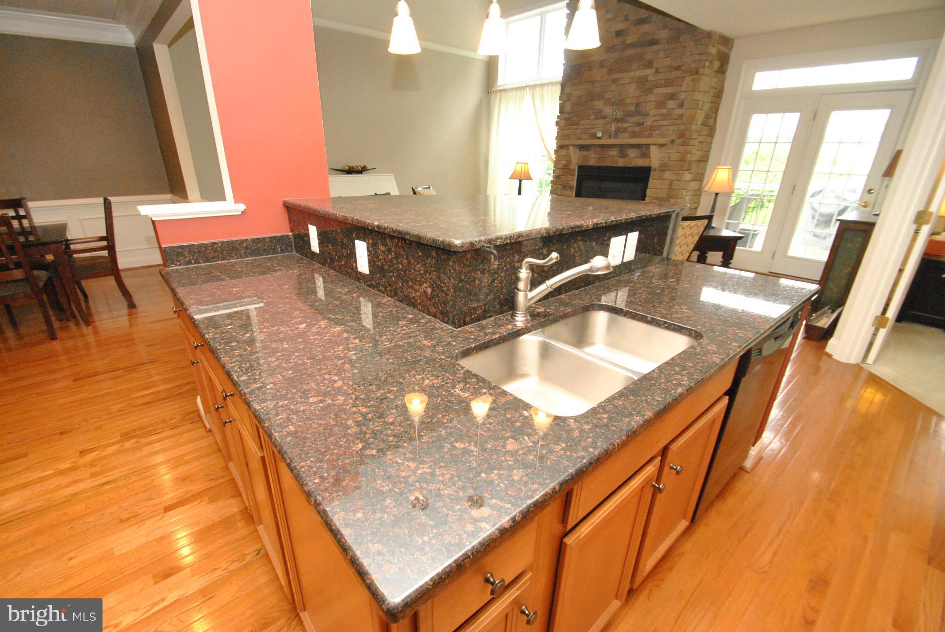 5121 Bright Owl Road Perry Hall, MD 21128 - Photo 11 of 30 GOURMET KITCHEN W/GRANITE ISLAND & BREAKFAST BAR