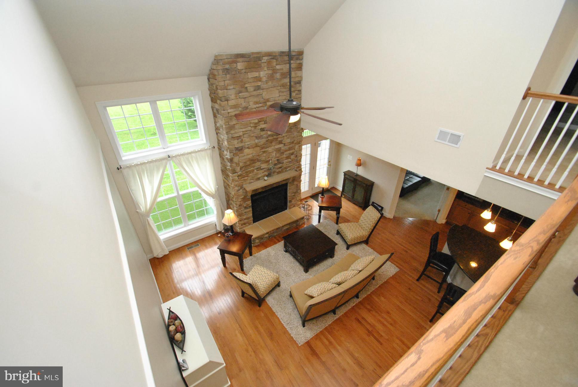 5121 Bright Owl Road Perry Hall, MD 21128 - Photo 7 of 30 2 STORY FAMILY ROOM VIEW FROM UPPER LEVEL
