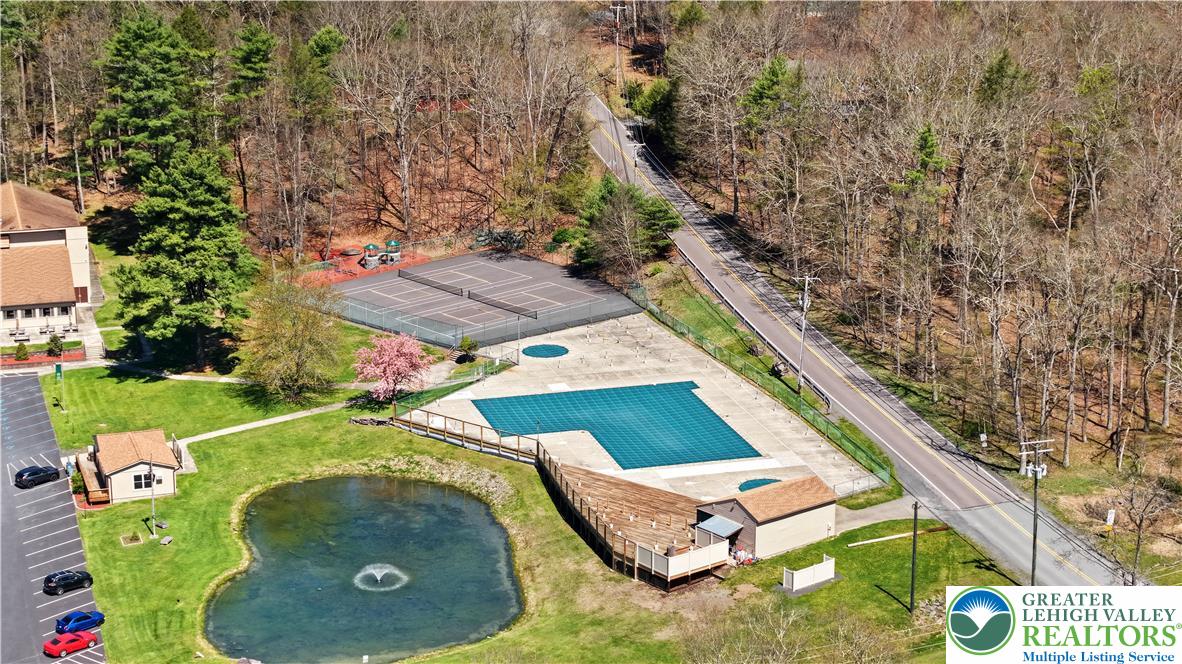 214 Mockingbird Court Bushkill, PA 18324 - Photo 29 of 40 an aerial view of a house with outdoor space
