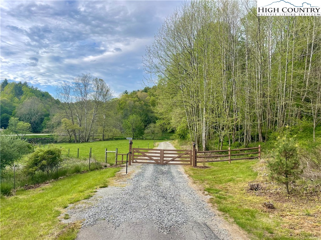 878 Ballou Farm Road Crumpler, NC 28617 - Photo 12 of 45 a view of park with bench and trees around