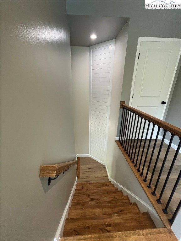 878 Ballou Farm Road Crumpler, NC 28617 - Photo 37 of 45 a view of a hallway