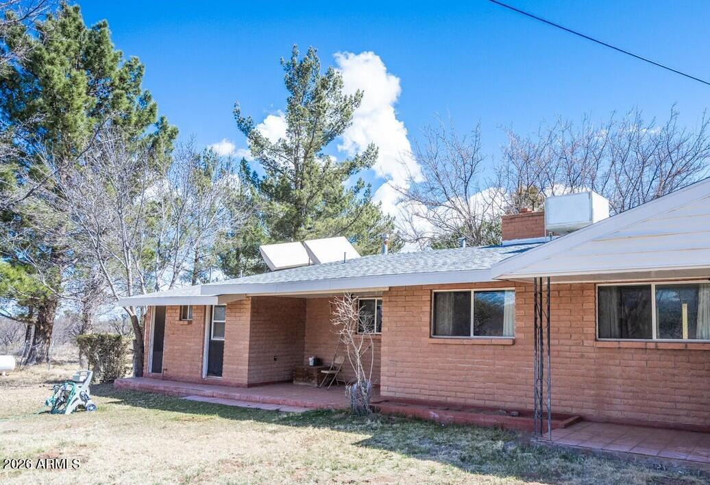 6830 North Frontier Road McNeal, AZ 85617 - Photo 32 of 46 Back porch and doors