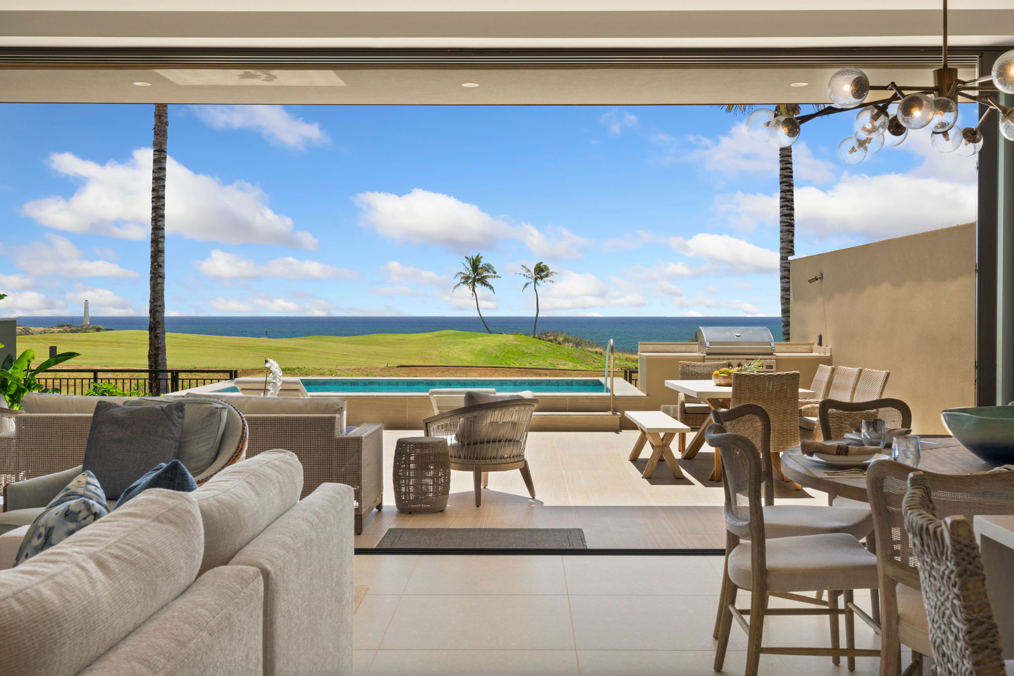 3770 Alaoli Way, Unit 3003 Lihue, HI 96766 - Photo 4 of 30 a view of a chairs and table in the patio