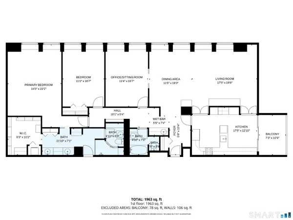 $648,900 | 1 Gold Street, Unit 17D&E, Hartford, CT 06103