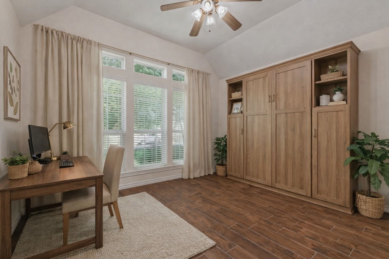 3743 Essen Loop College Station, TX 77845 - Photo 16 of 22 2nd bedroom / office | Virtually staged - tenant occupying the home currently.