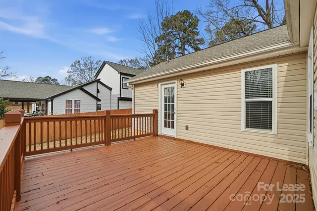 a view of a house with wooden floor