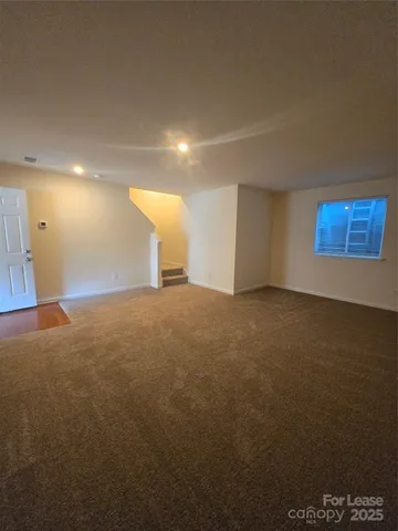 a view of empty room