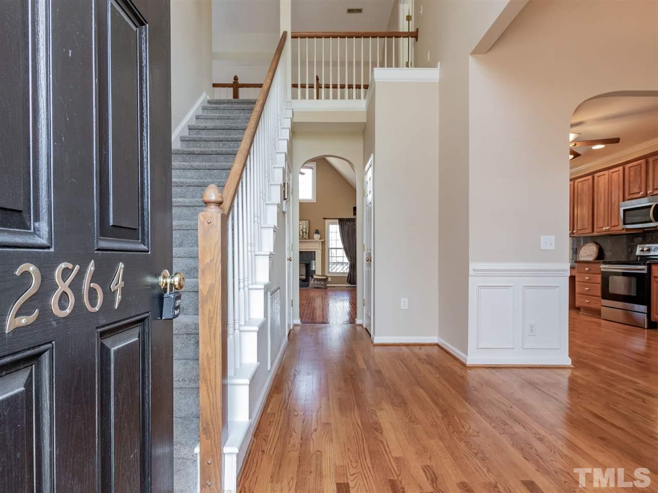 2864 Anfield Road Raleigh, NC 27606 - Photo 3 of 30 Hardwoods grace most of the first floor! New carpet!