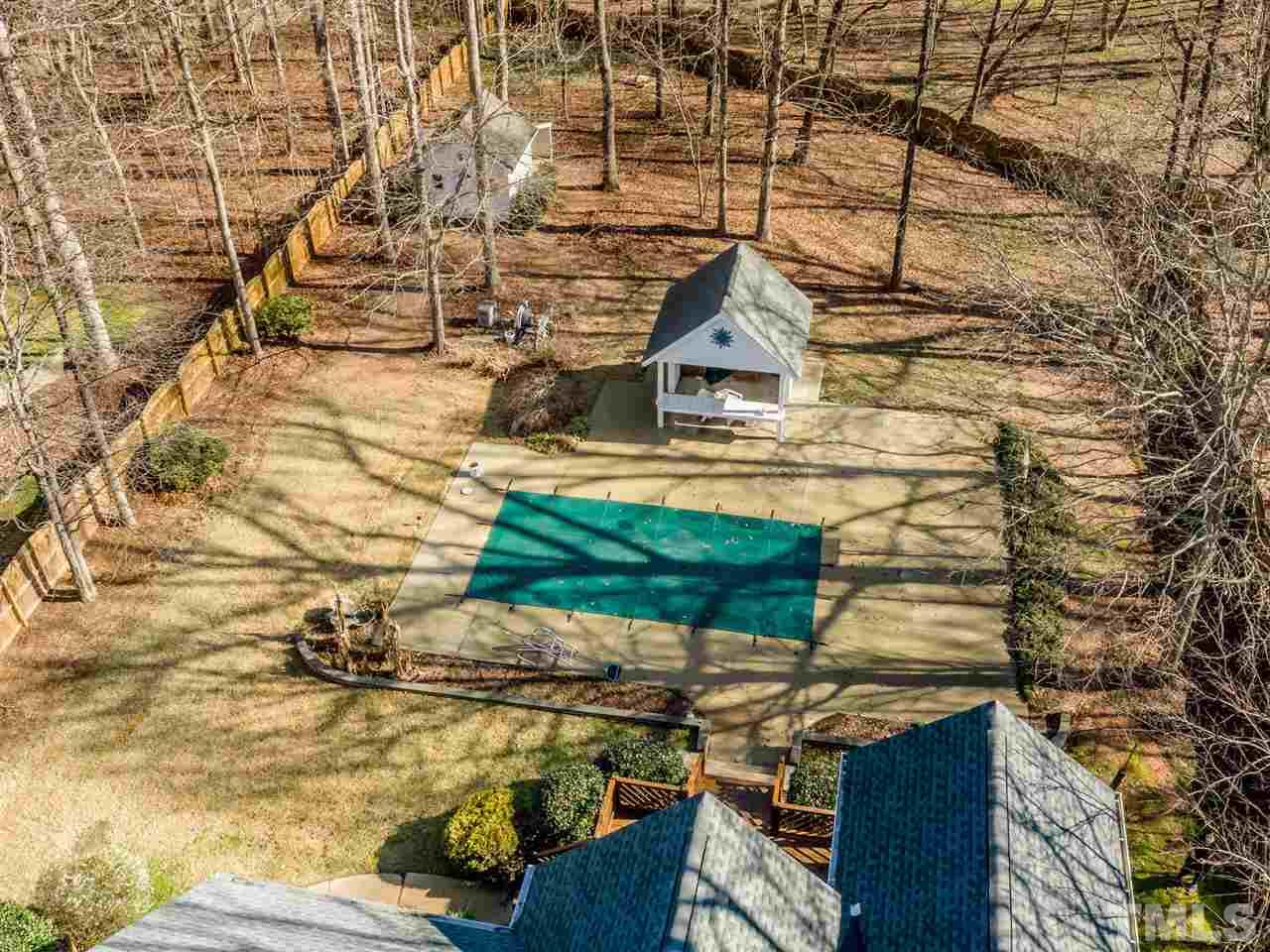 2864 Anfield Road Raleigh, NC 27606 - Photo 24 of 30 On almost an acre, this home has a great yard. Privacy fence!