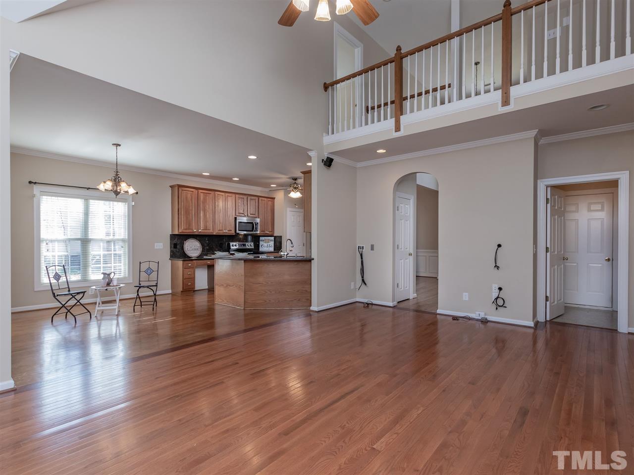 2864 Anfield Road Raleigh, NC 27606 - Photo 10 of 30 Open to "cat walk" on second floor.