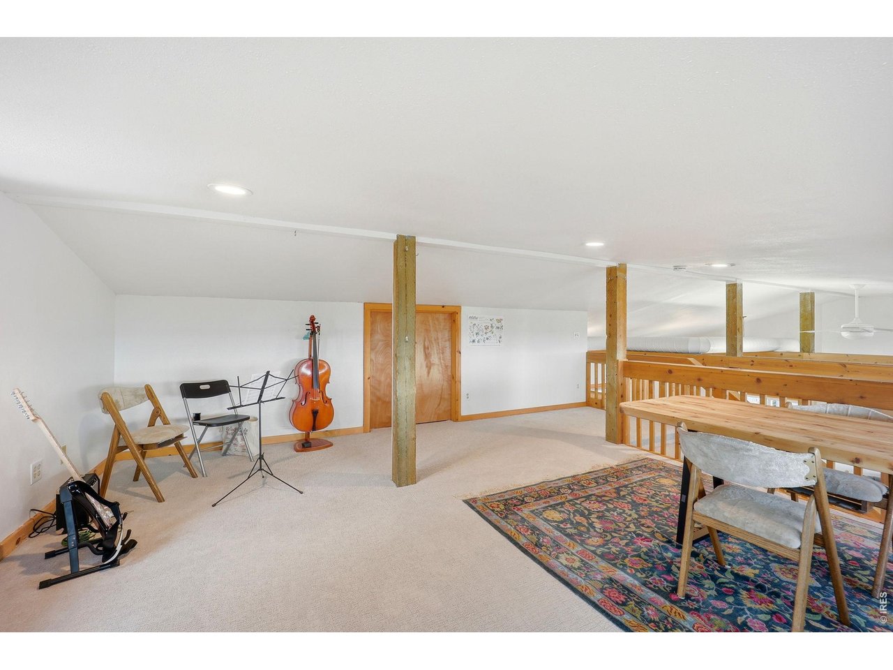 10320 Miners Lake Road Fort Collins, CO 80524 - Photo 10 of 44 Spacious loft upstairs - overlooks main living areas