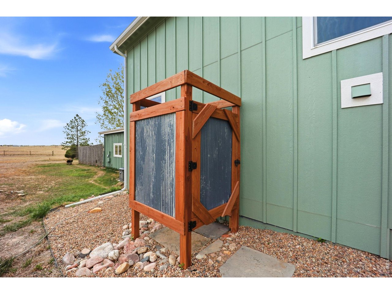 10320 Miners Lake Road Fort Collins, CO 80524 - Photo 25 of 44 Incredible outdoor shower for rinsing off after enjoying the lake