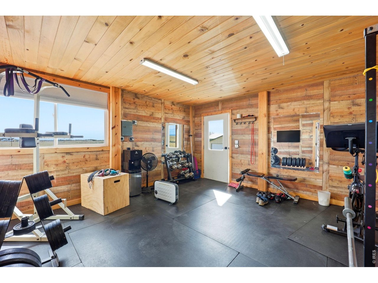 10320 Miners Lake Road Fort Collins, CO 80524 - Photo 32 of 44 About 210 finished sq ft in this outbuilding - perfect for a home gym!